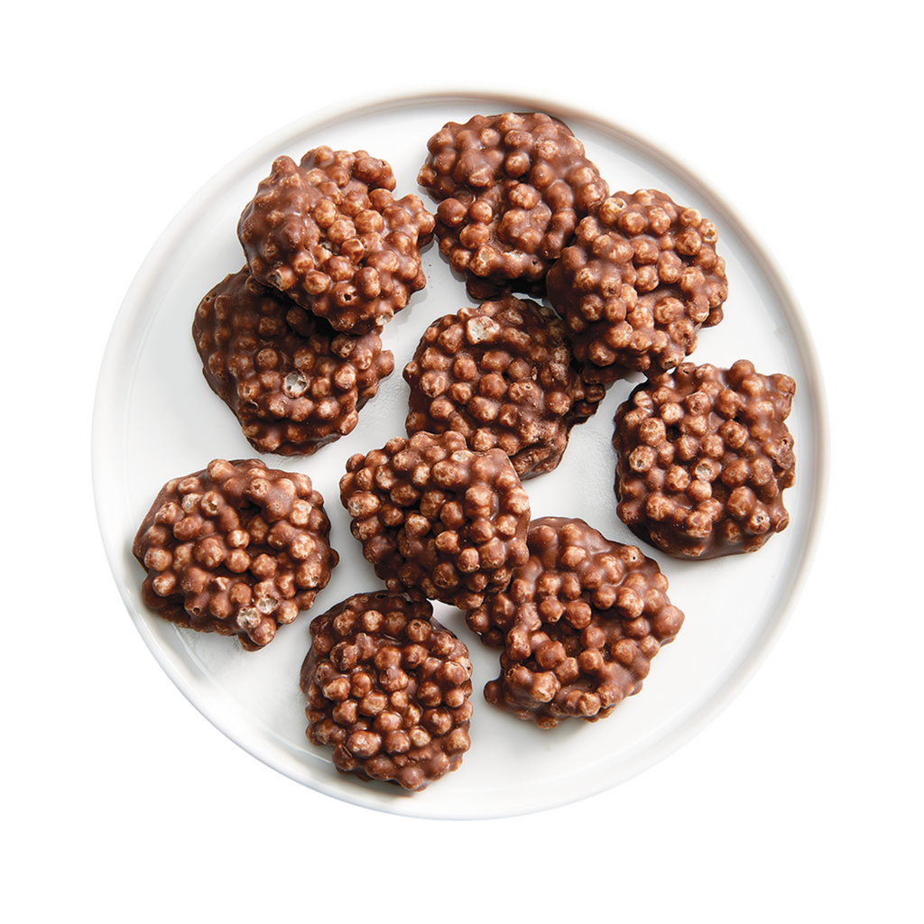 Salted Caramel Chocolate Clusters