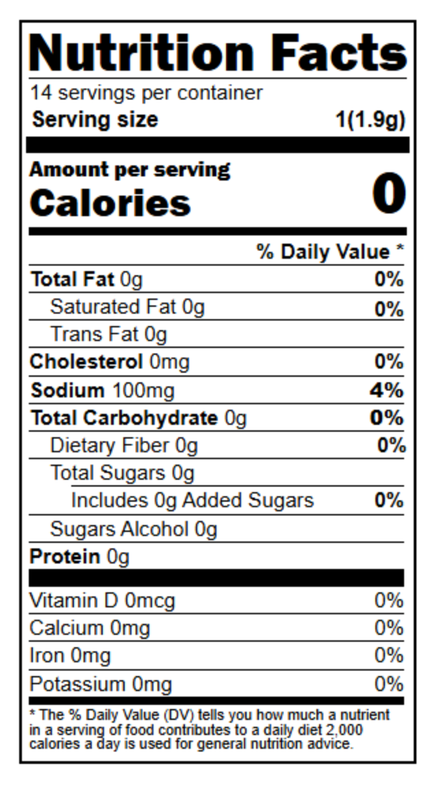 White Peach Powdered Water Enhancer